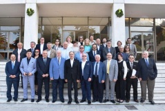 6 May 2017 The participants of the meeting of the IAO International Secretariat, chairs and rapporteurs on Chios 